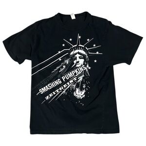 Y2K Smashing Pumpkins Zeitgeist 2007 Graphic Band TShirt
